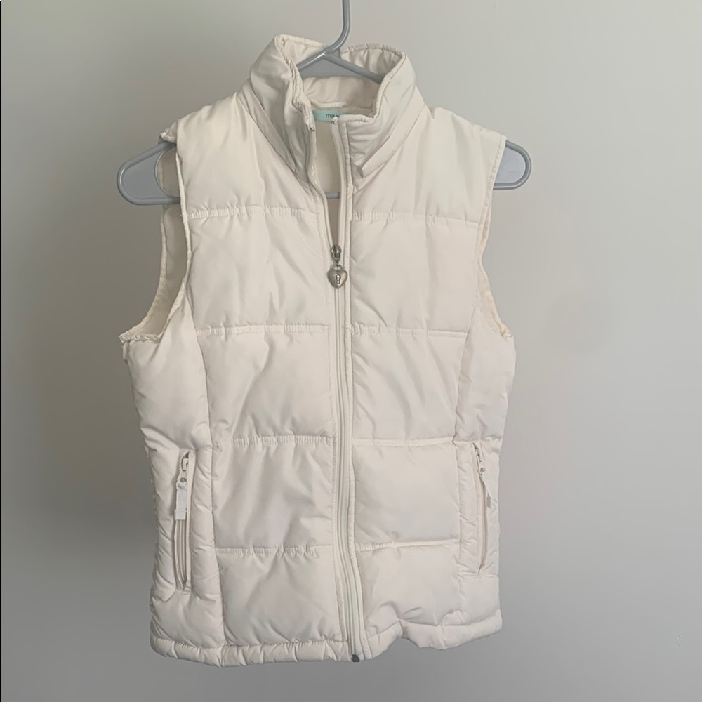 White/Off-white Puffer Vest